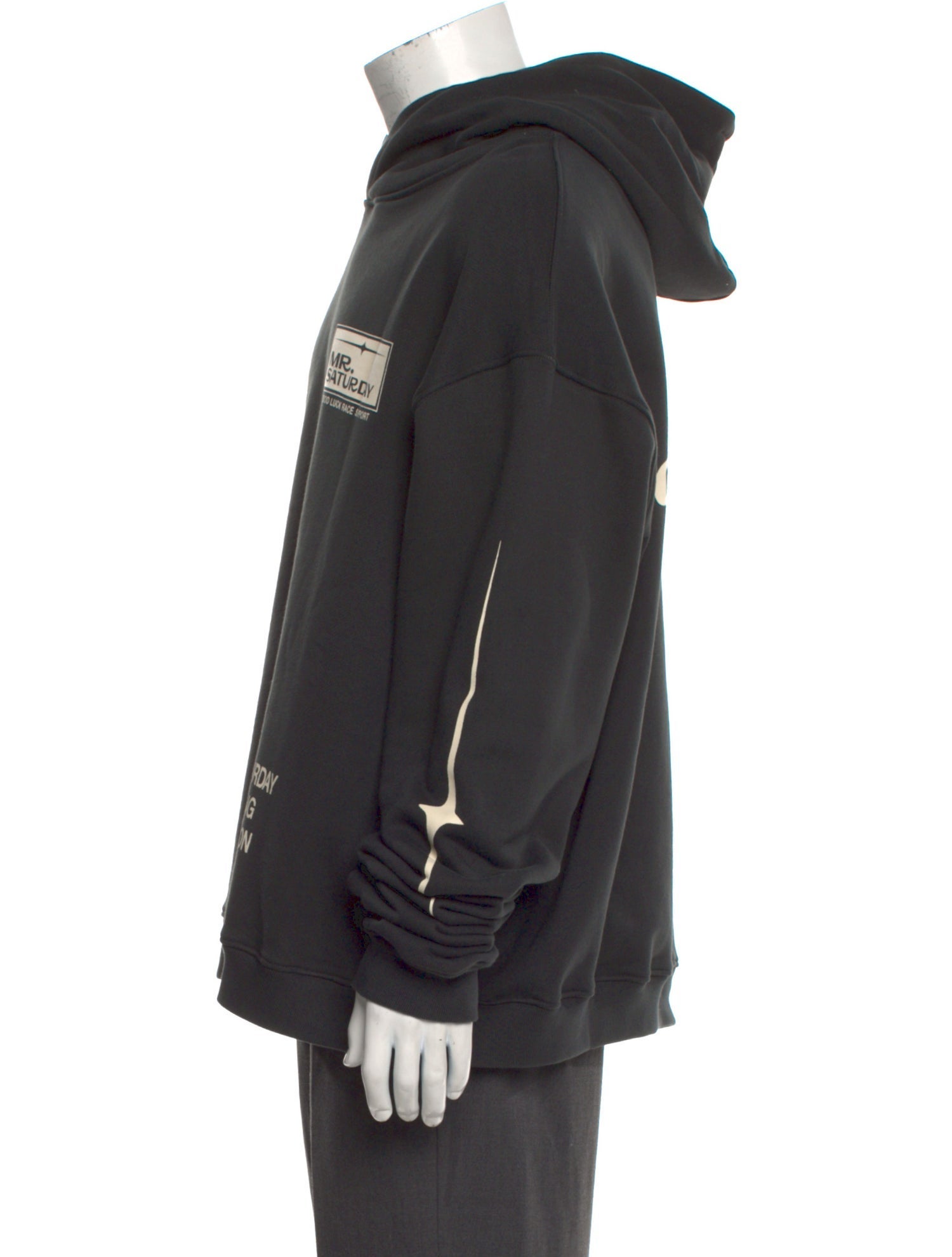 Mr. SATURDAY Graphic Print Crew Neck Hoodie w/ Tags