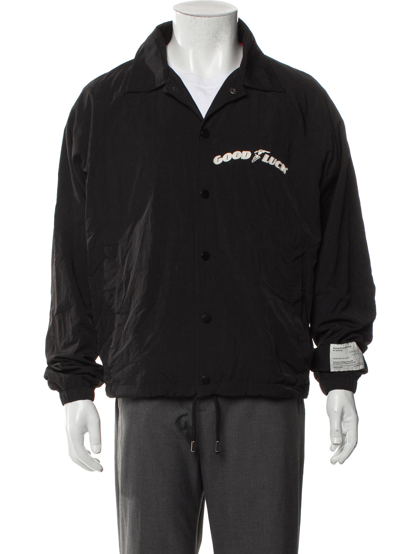 Mr. SATURDAY Graphic Print Windbreaker