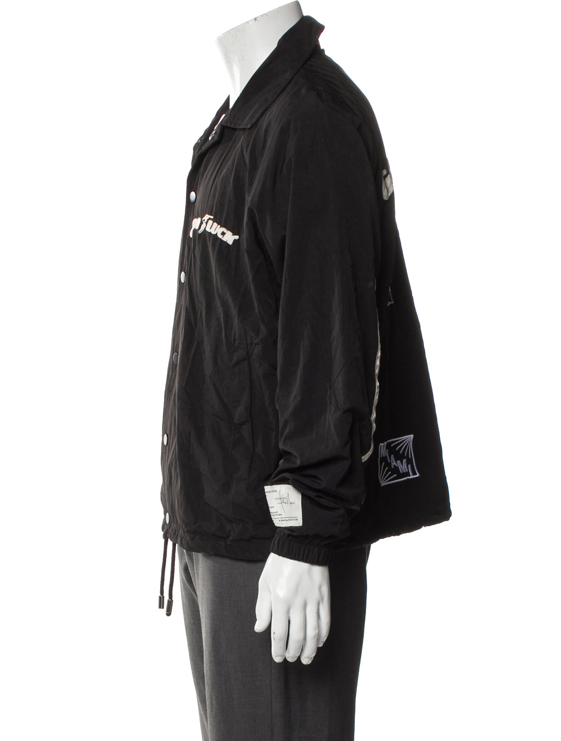 Mr. SATURDAY Graphic Print Windbreaker