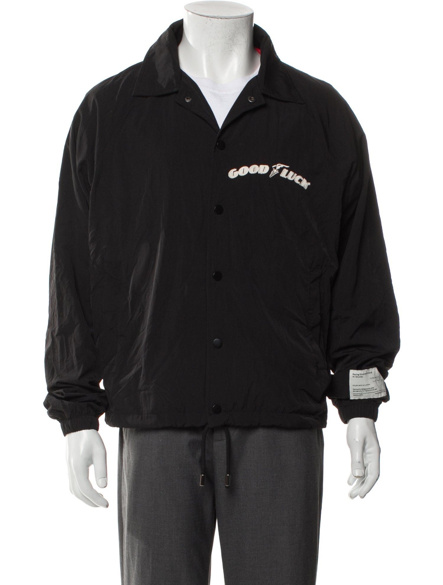 Mr. SATURDAY Graphic Print Windbreaker