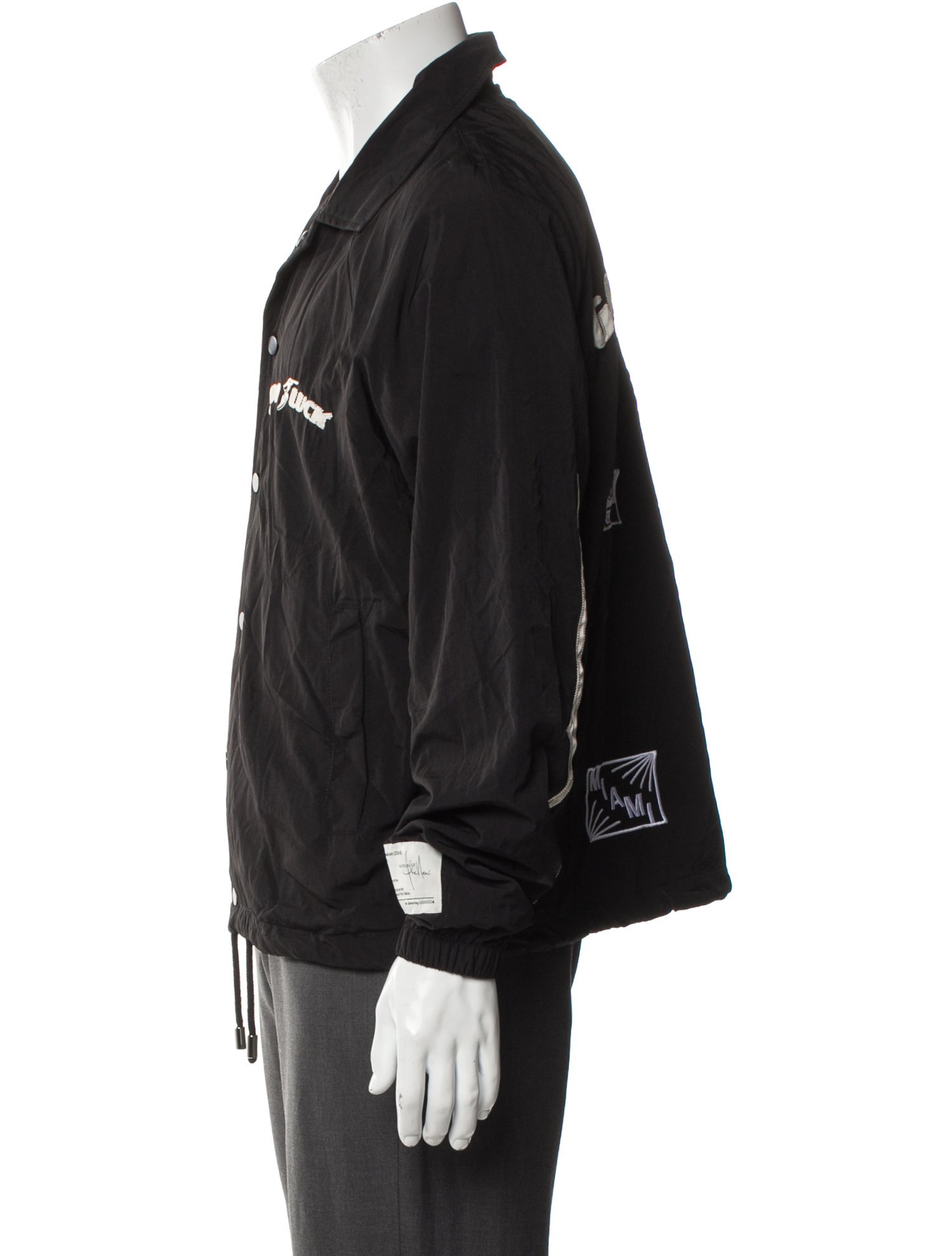 Mr. SATURDAY Graphic Print Windbreaker