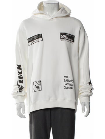 Mr. Saturday Sweatshirts & Hoodies Graphic Print Crew Neck Hoodie XL