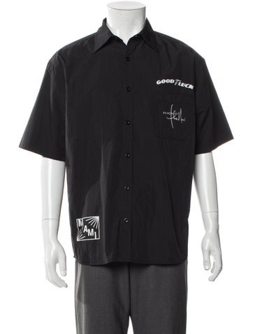 Mr. Saturday Casual Shirts Graphic Print Short Sleeve Shirt M