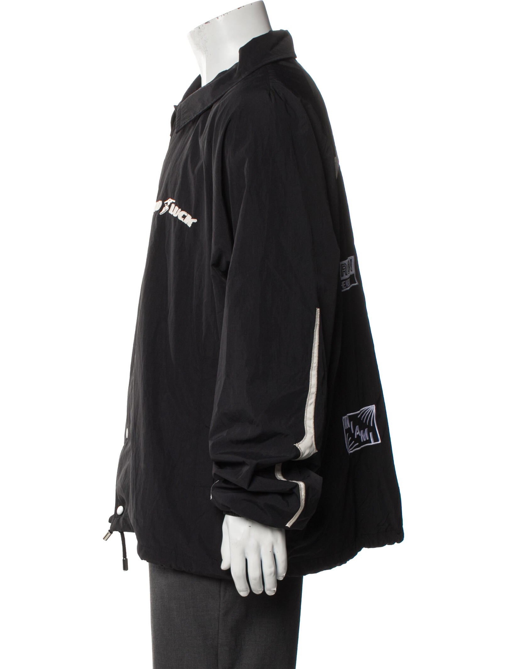 Mr. SATURDAY Graphic Print Windbreaker w/ Tags