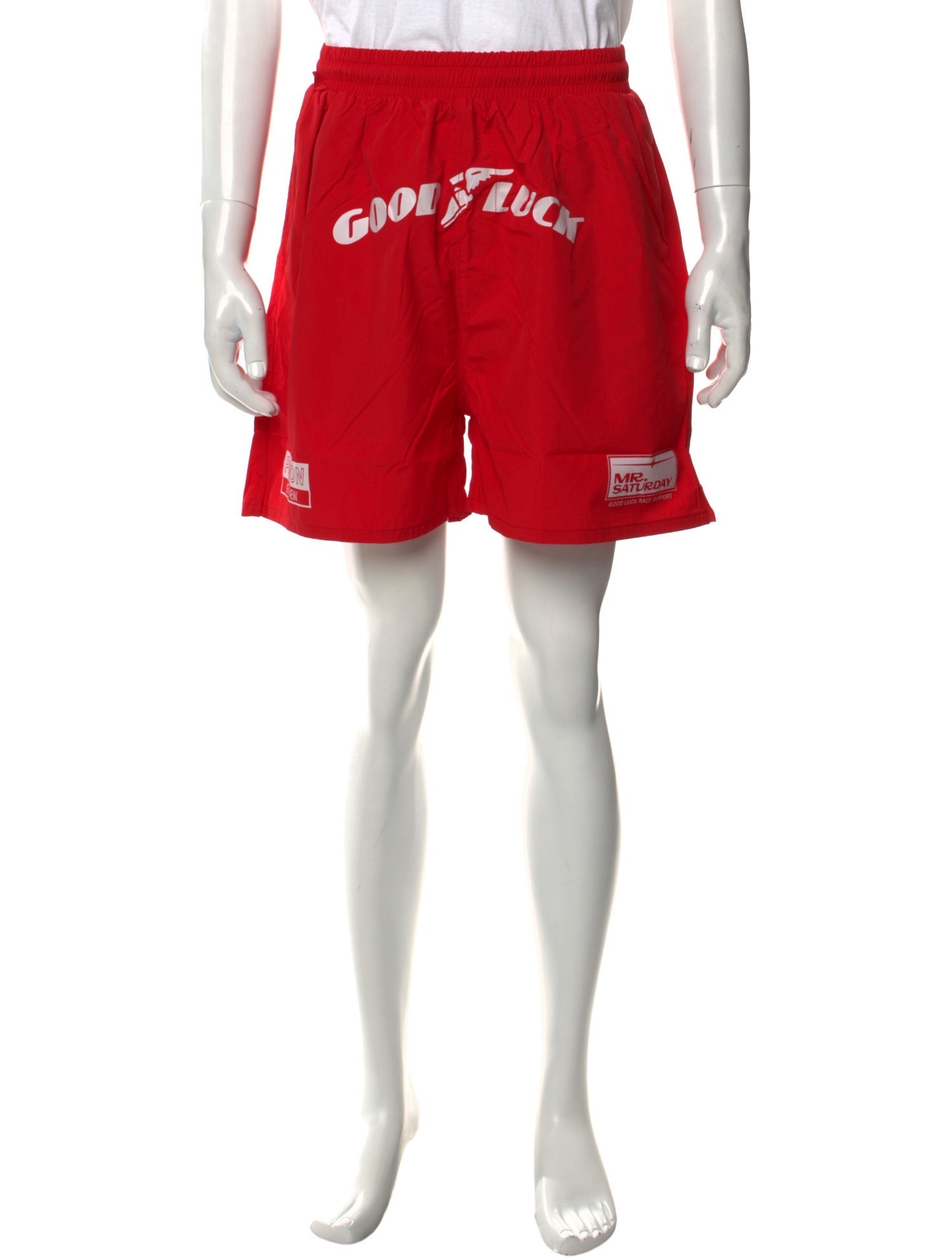 Mr. SATURDAY Graphic Print Athletic Shorts w/ Tags