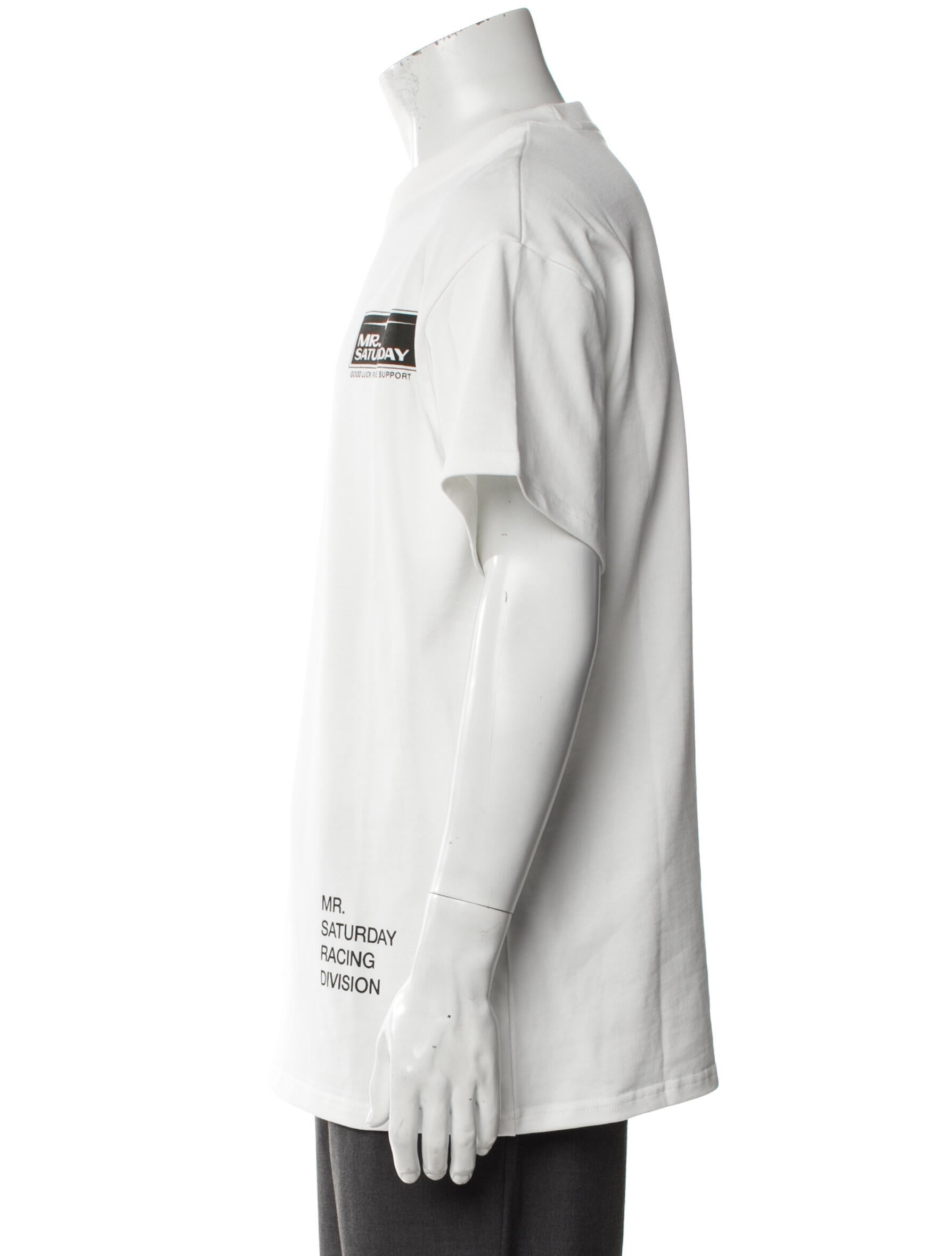 Mr. SATURDAY Graphic Print Crew Neck T-Shirt w/ Tags