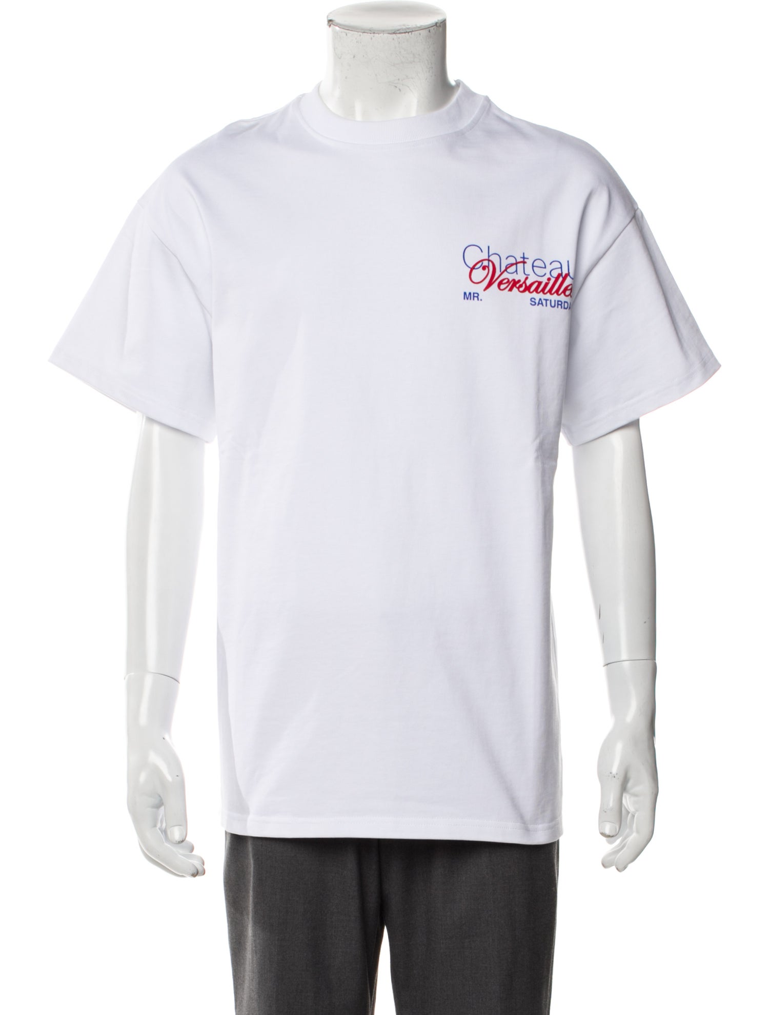 Mr. SATURDAY Graphic Print Crew Neck T-Shirt