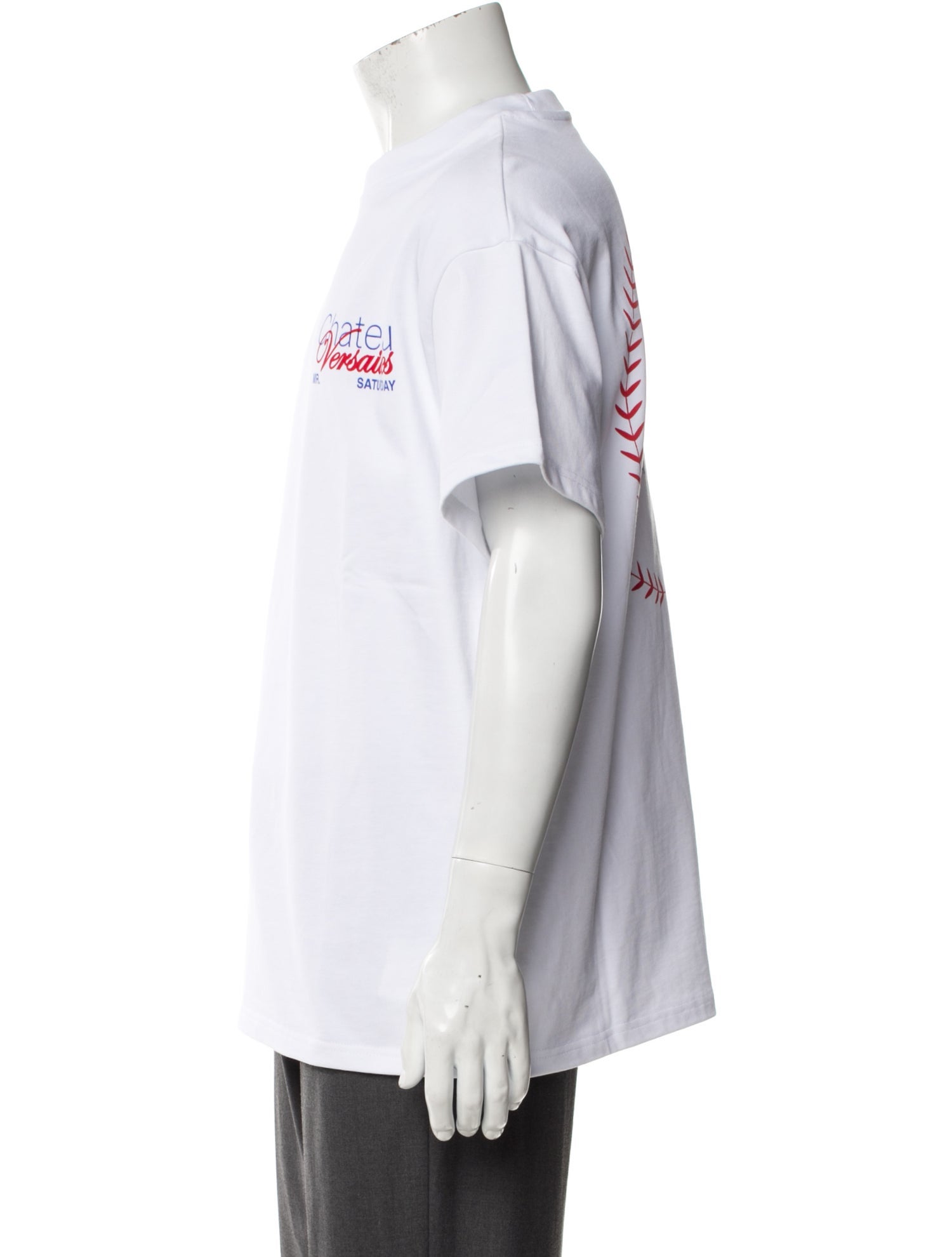 Mr. SATURDAY Graphic Print Crew Neck T-Shirt