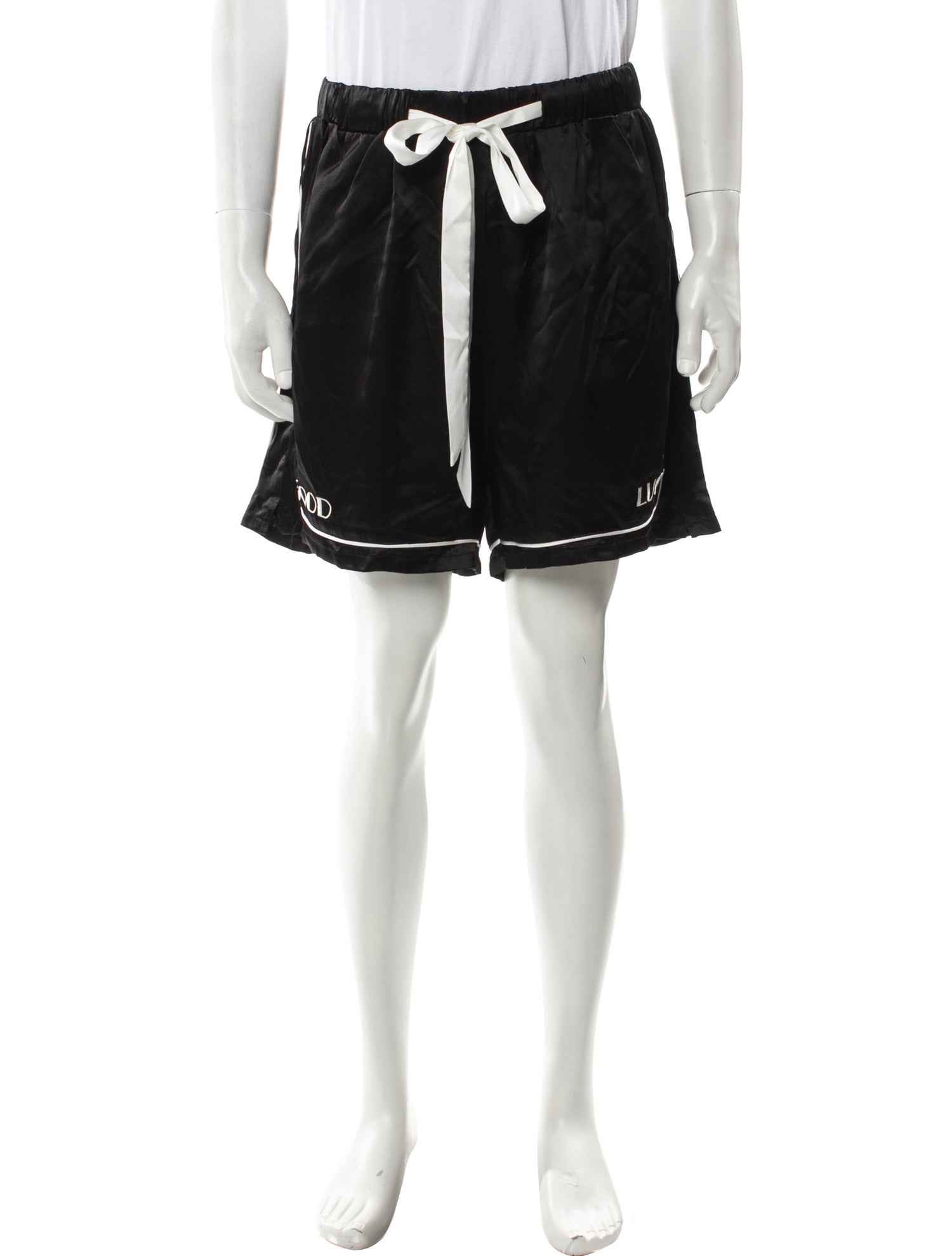 Mr. SATURDAY Silk Graphic Print Boxers w/ Tags