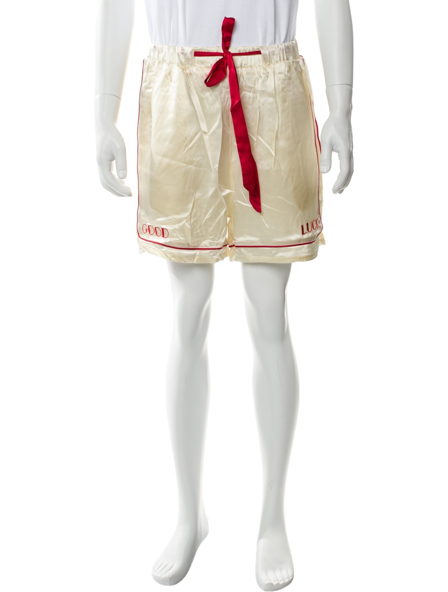 Mr. SATURDAY Silk Graphic Print Pajama Bottoms w/ Tags