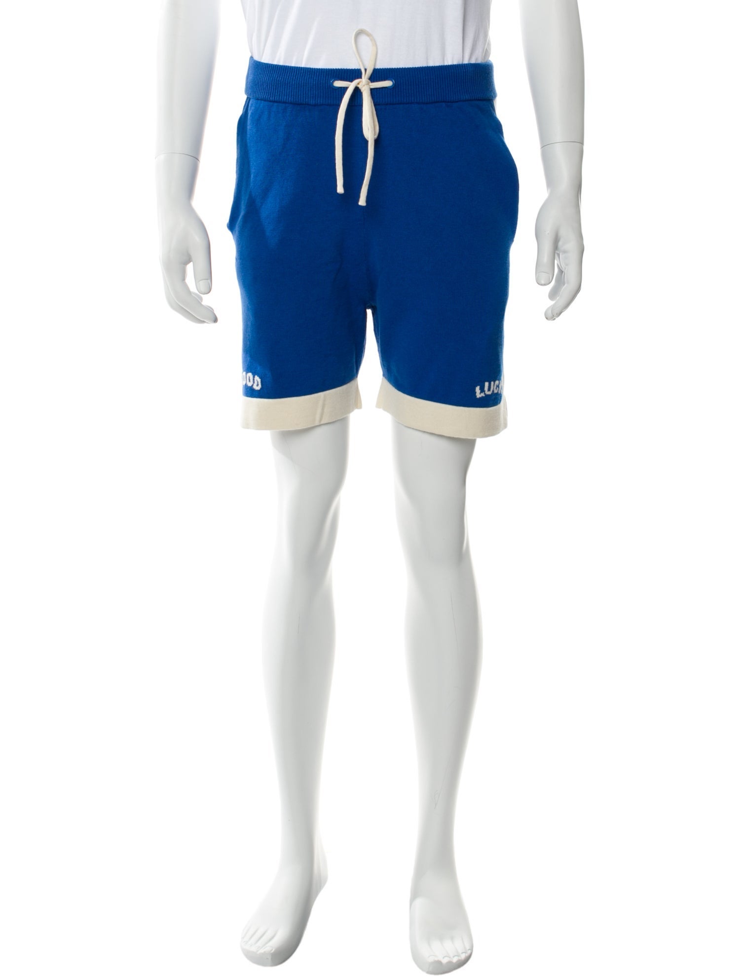 Mr. SATURDAY Colorblock Pattern Jogger Shorts w/ Tags