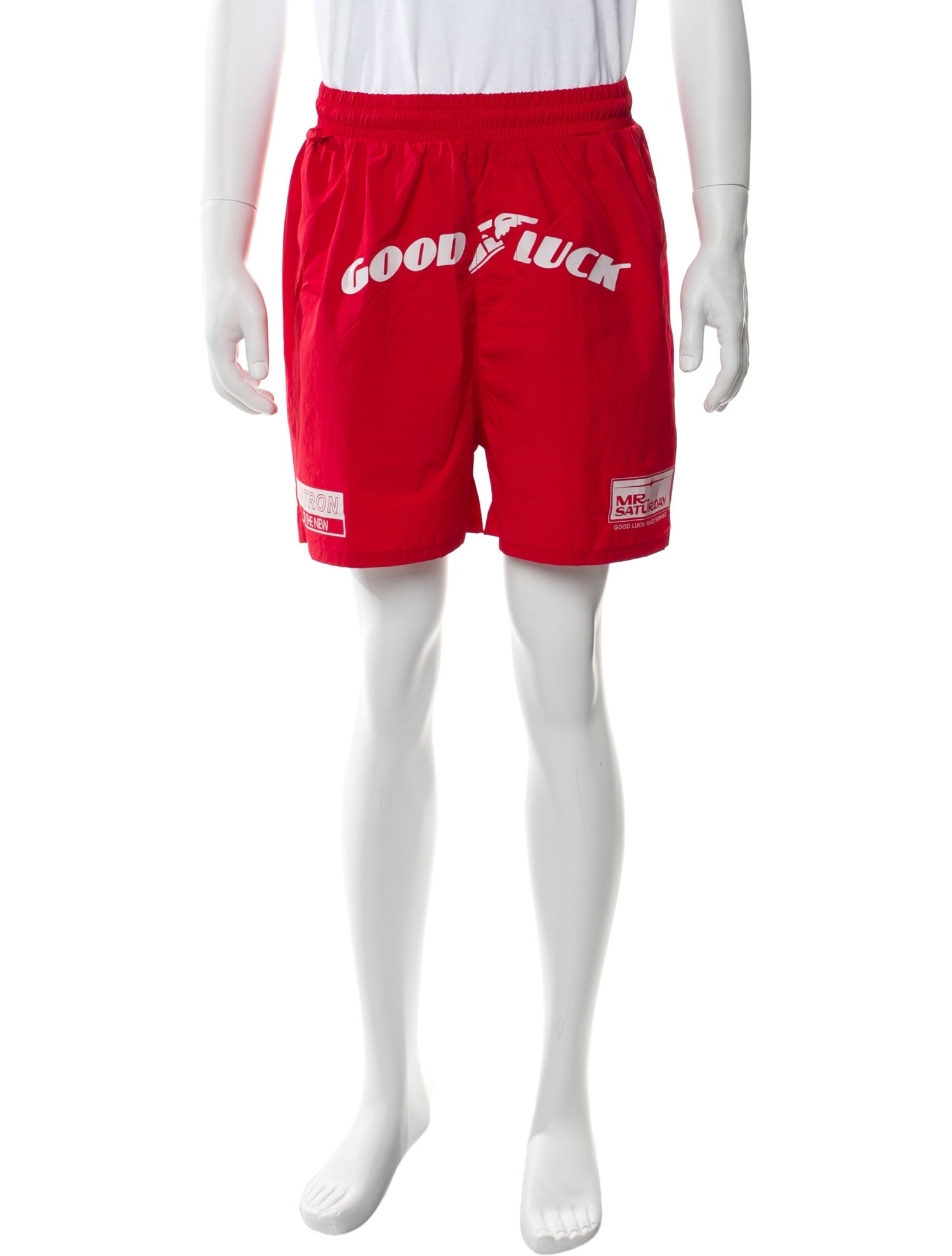 Mr. SATURDAY Graphic Print Jogger Shorts w/ Tags