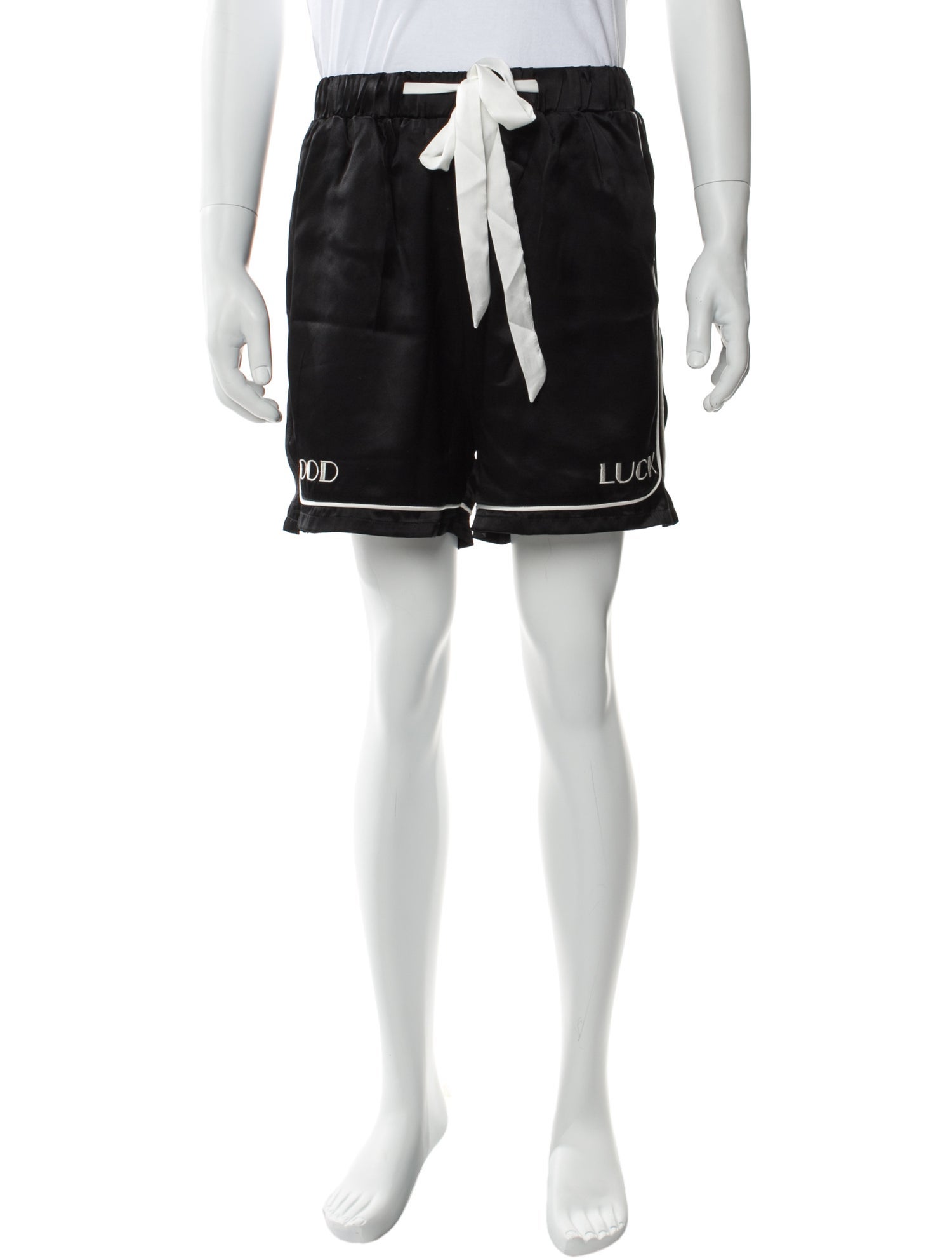 Mr. SATURDAY Silk Graphic Print Lounge Bottoms w/ Tags