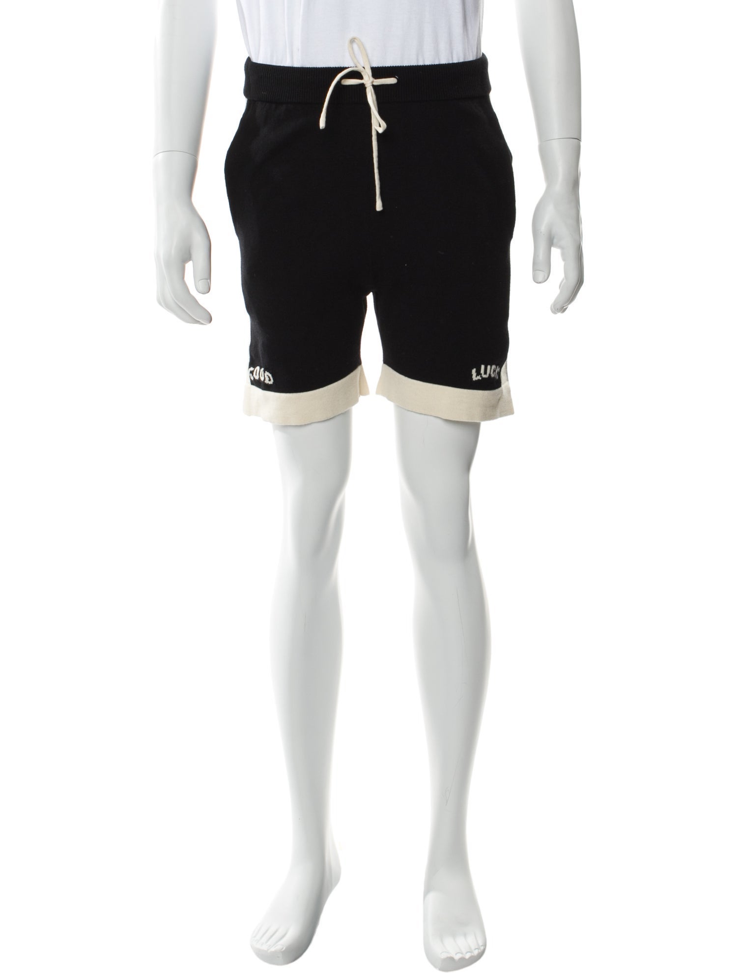 Mr. SATURDAY Colorblock Pattern Jogger Shorts w/ Tags