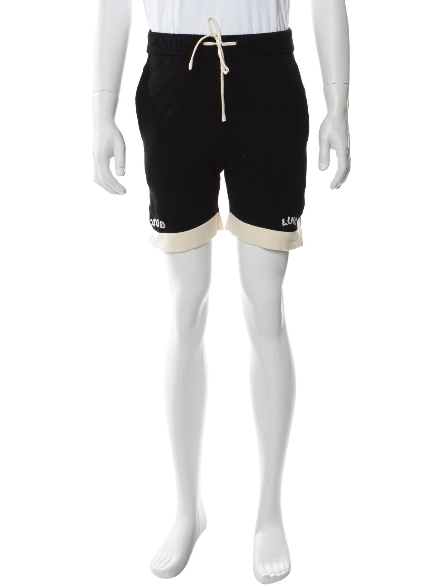 Mr. SATURDAY Colorblock Pattern Jogger Shorts w/ Tags