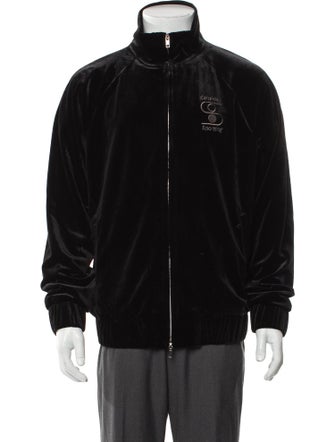 Mr. SATURDAY Graphic Print Turtleneck Cardigan