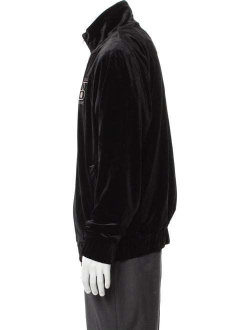 Mr. SATURDAY Graphic Print Turtleneck Cardigan