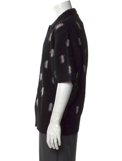 Mr. SATURDAY Patterned Crew Neck Cardigan