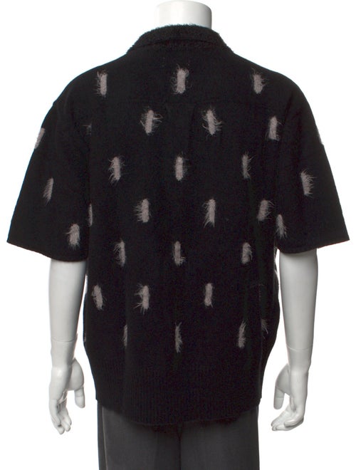 Mr. SATURDAY Patterned Crew Neck Cardigan