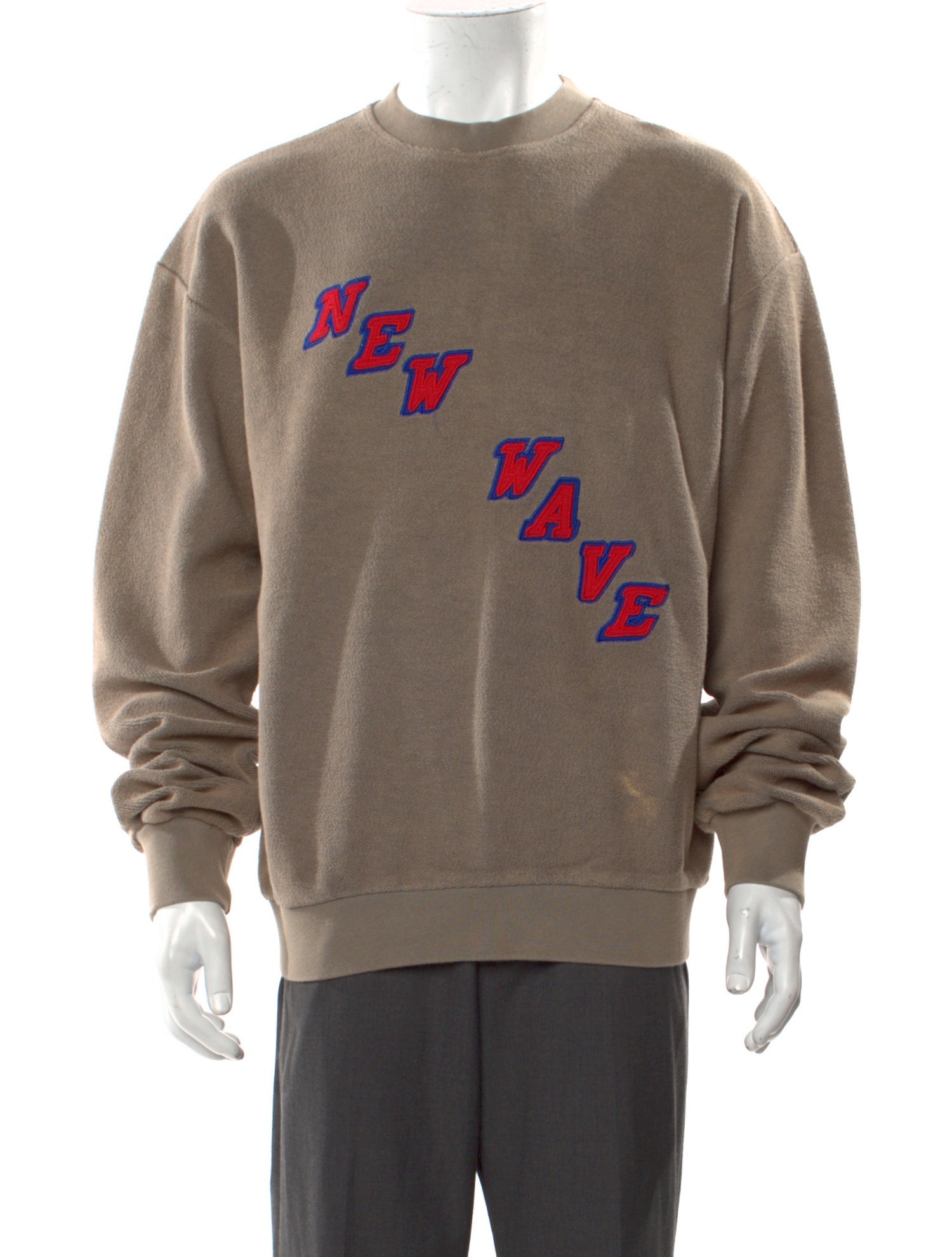 Mr. SATURDAY Graphic Print Crew Neck Sweatshirt