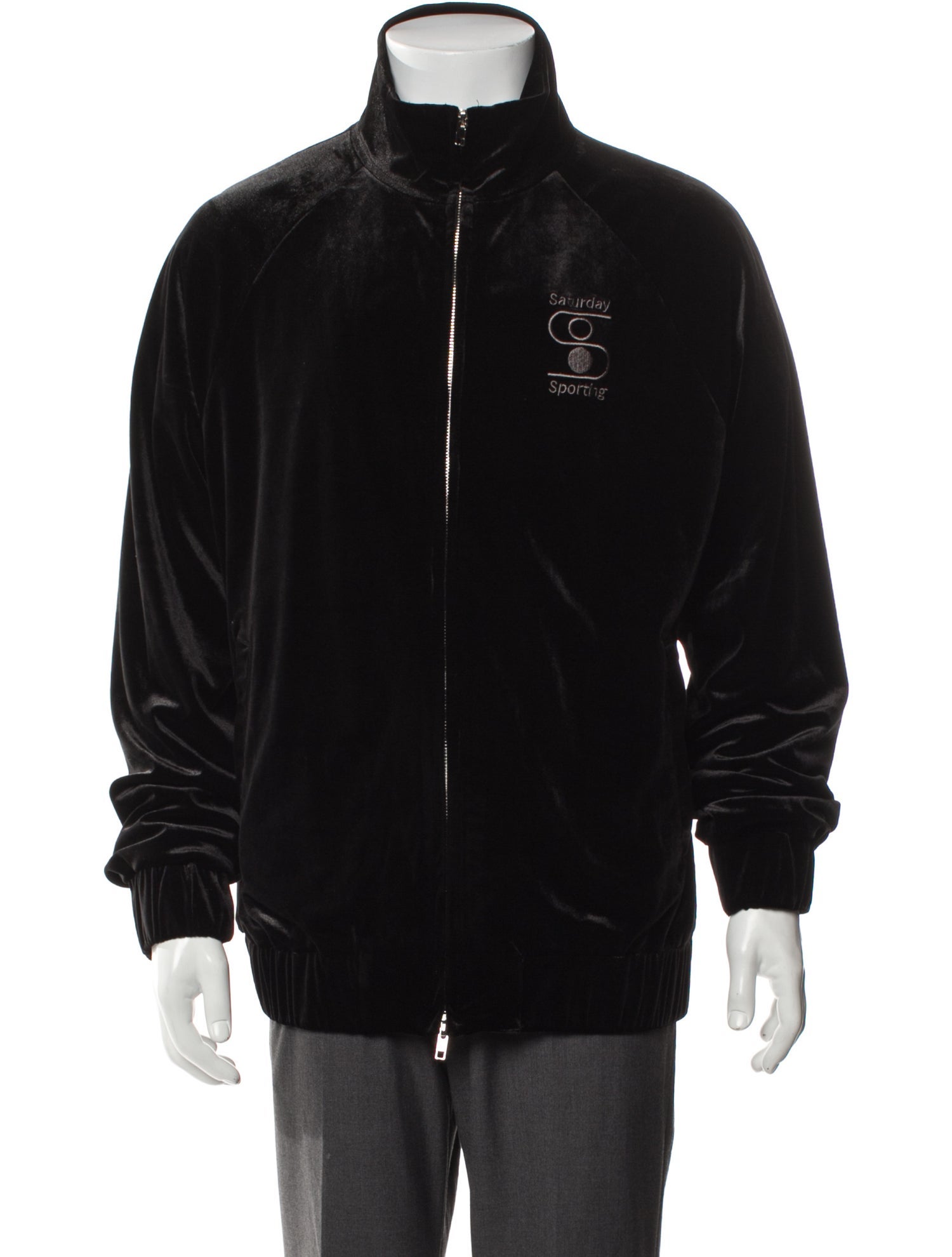 Mr. SATURDAY Graphic Print Windbreaker