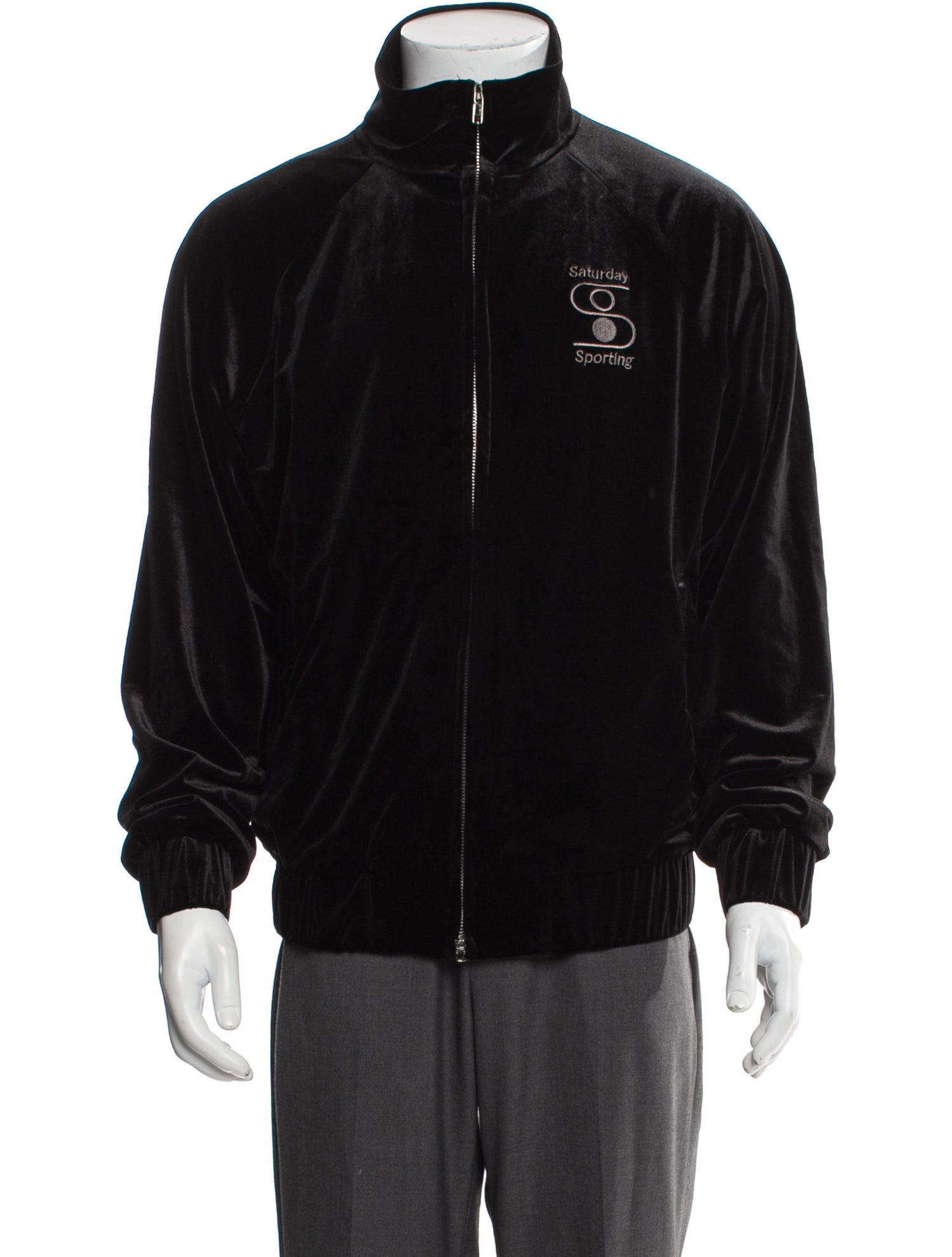 Mr. SATURDAY Graphic Print Windbreaker