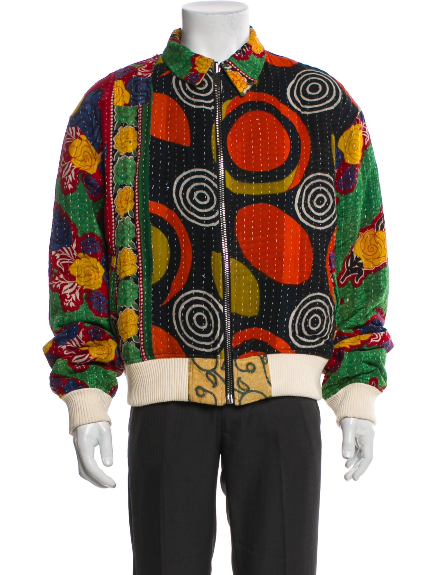 Mr. SATURDAY Printed Trucker Jacket