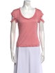 Martine Sitbon Scoop Neck Short Sleeve T-Shirt