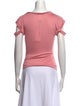 Martine Sitbon Scoop Neck Short Sleeve T-Shirt