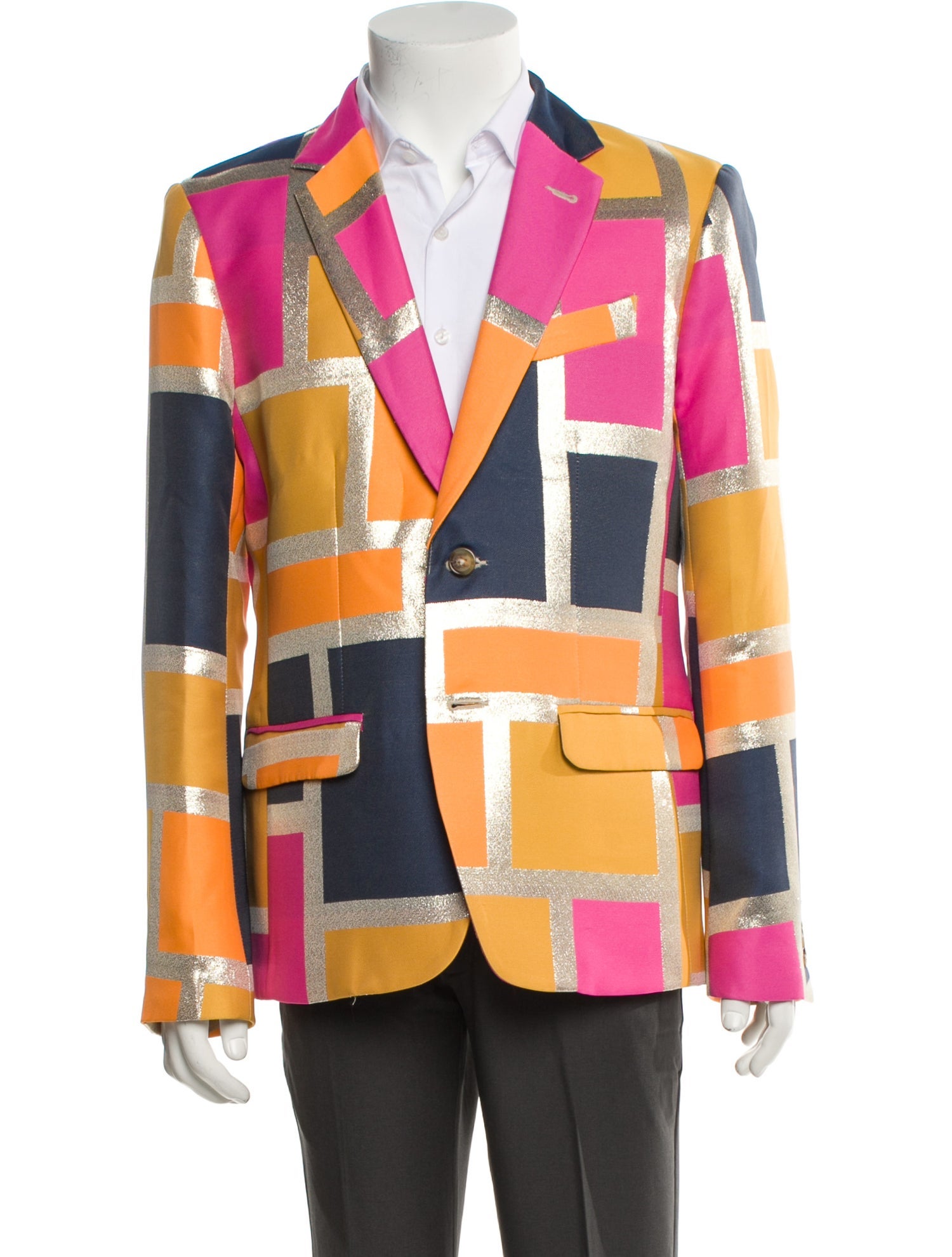 Mr. Turk Printed Blazer