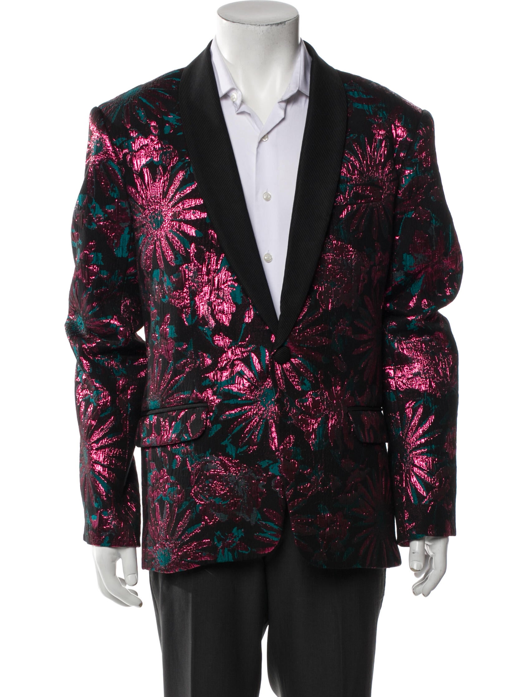 Mr. Turk Floral Print Blazer
