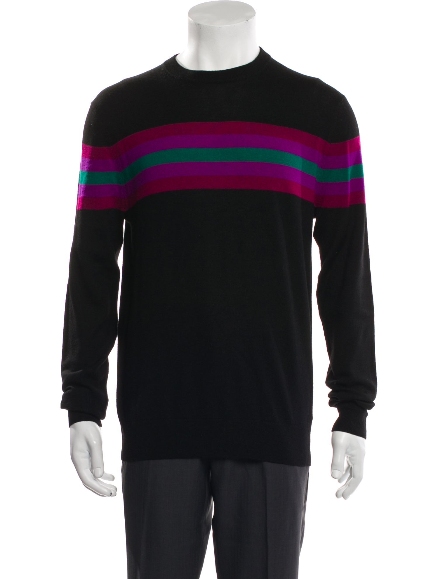 Mr. Turk Merino Wool Striped Pullover