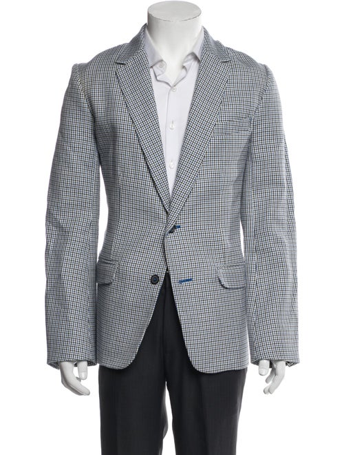 Mr. Turk Houndstooth Print Blazer