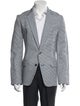 Mr. Turk Houndstooth Print Blazer