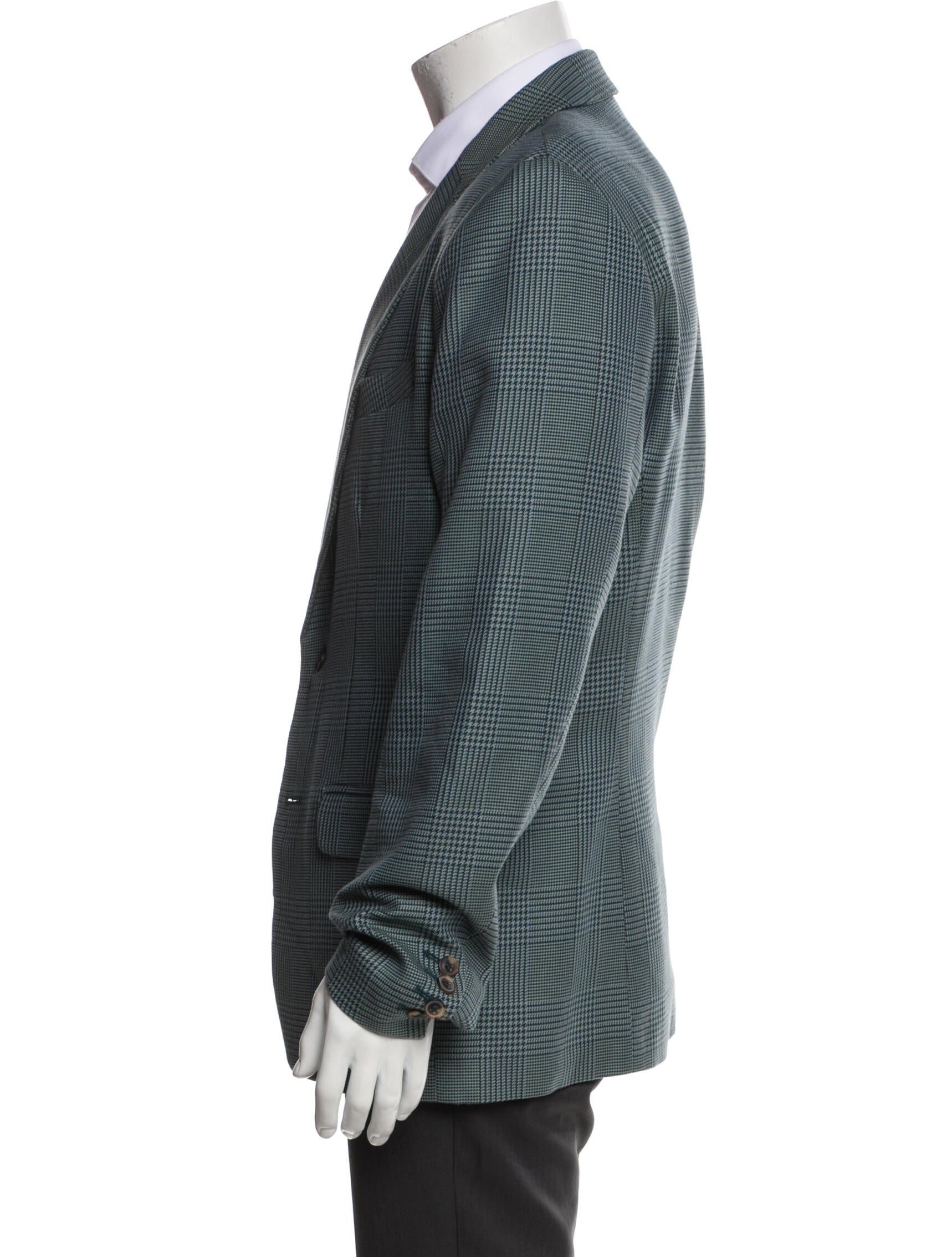 Mr. Turk Houndstooth Print Blazer