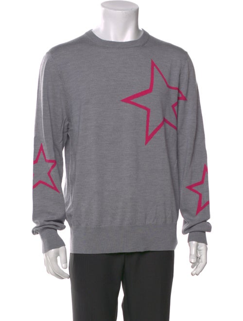 Mr. Turk Merino Wool Graphic Print Pullover