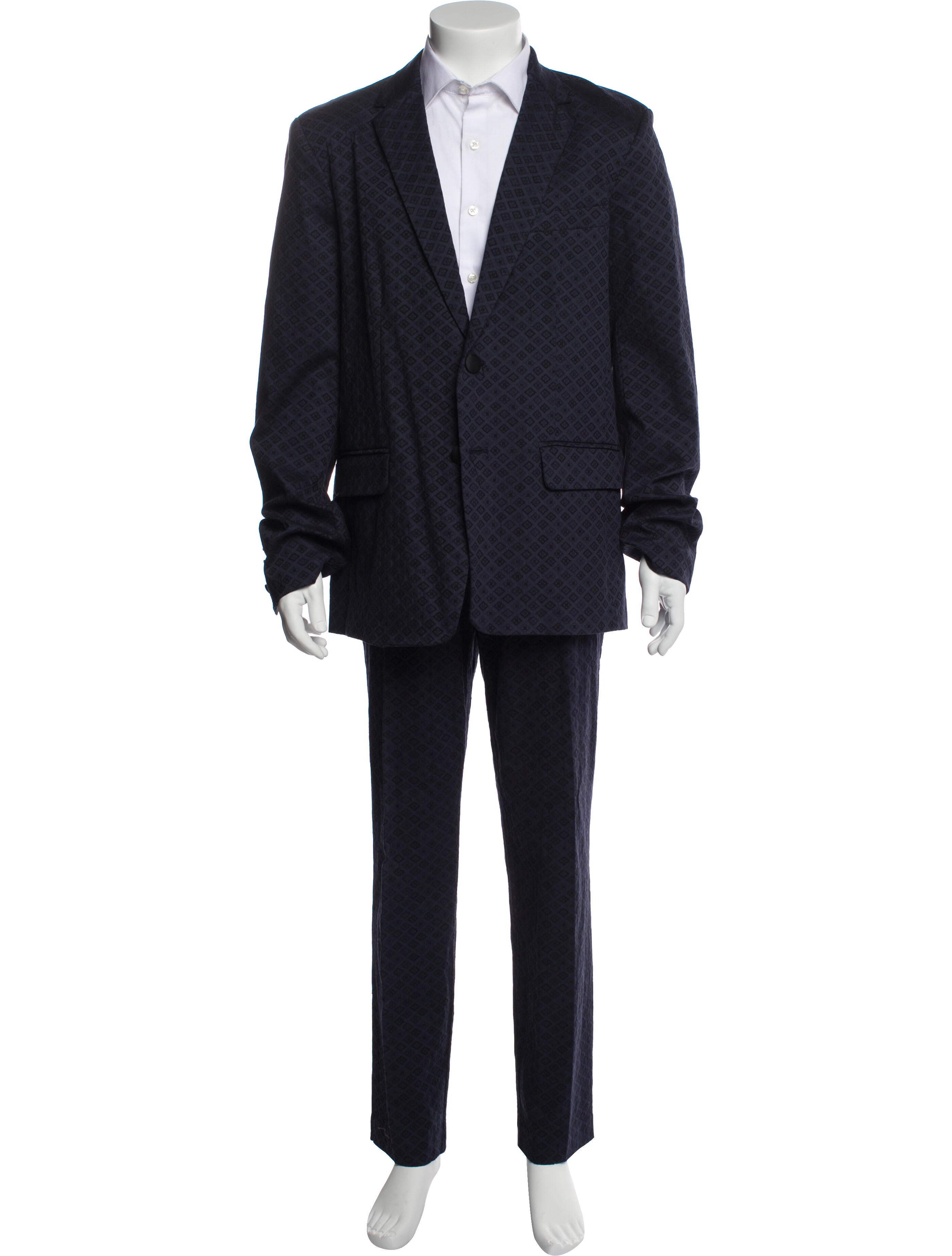 Mr. Turk Patterned Two Piece Suit