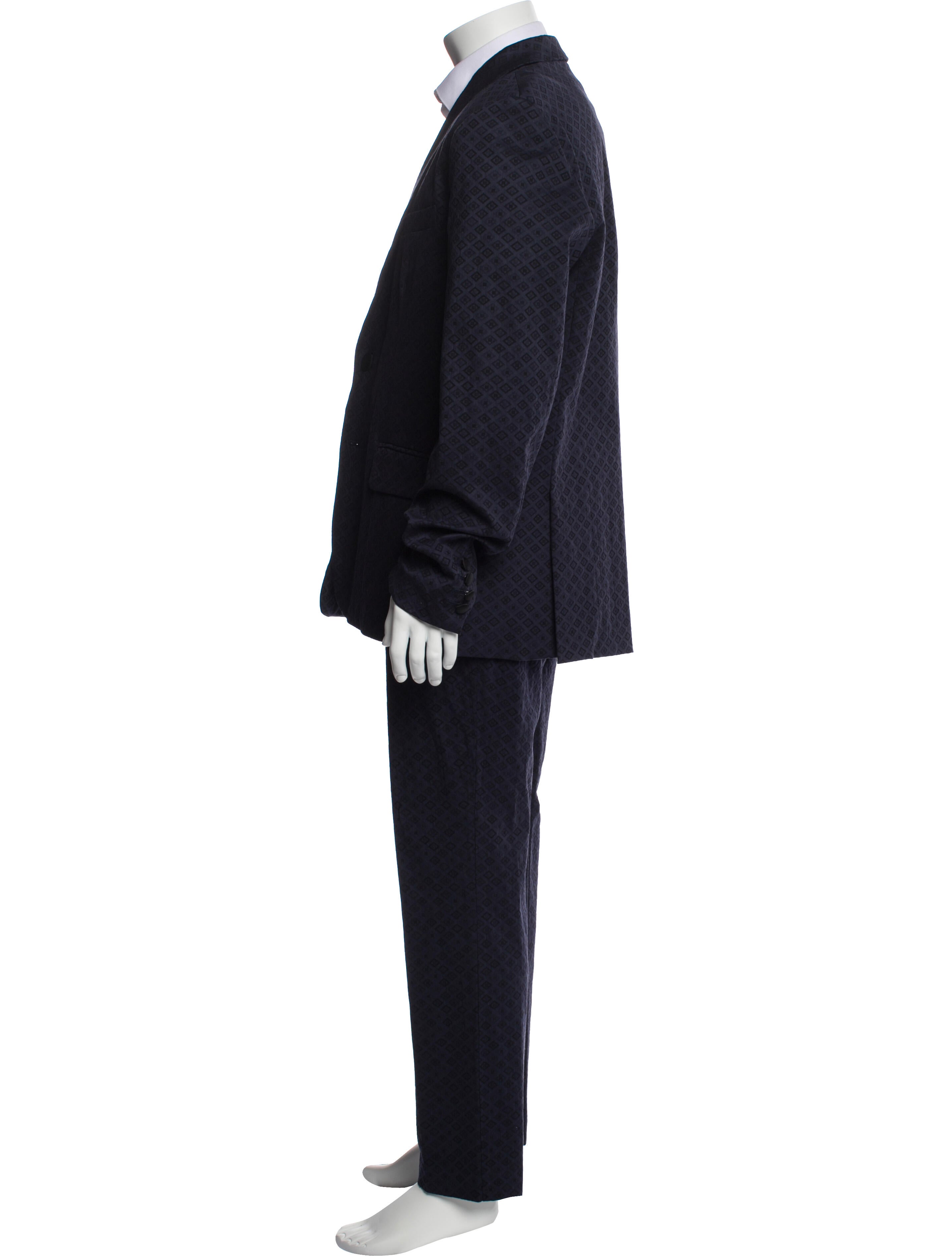 Mr. Turk Patterned Two Piece Suit