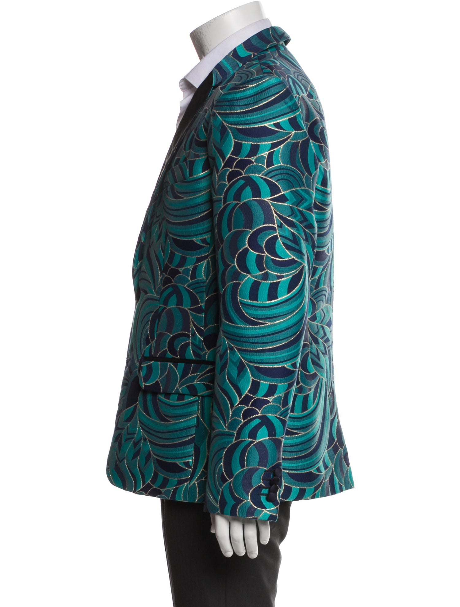 Mr. Turk Printed Blazer