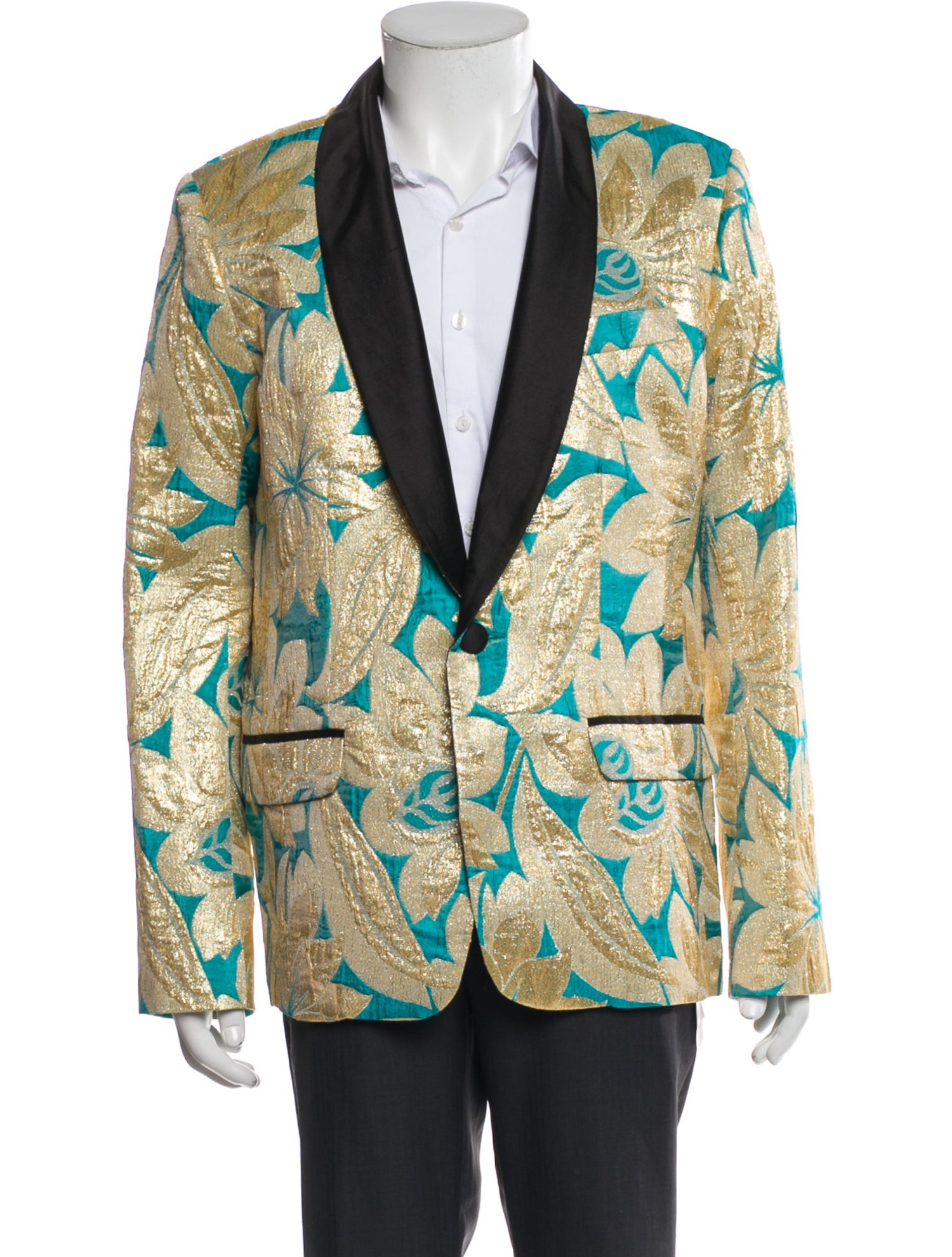 Mr. Turk Floral Print Blazer