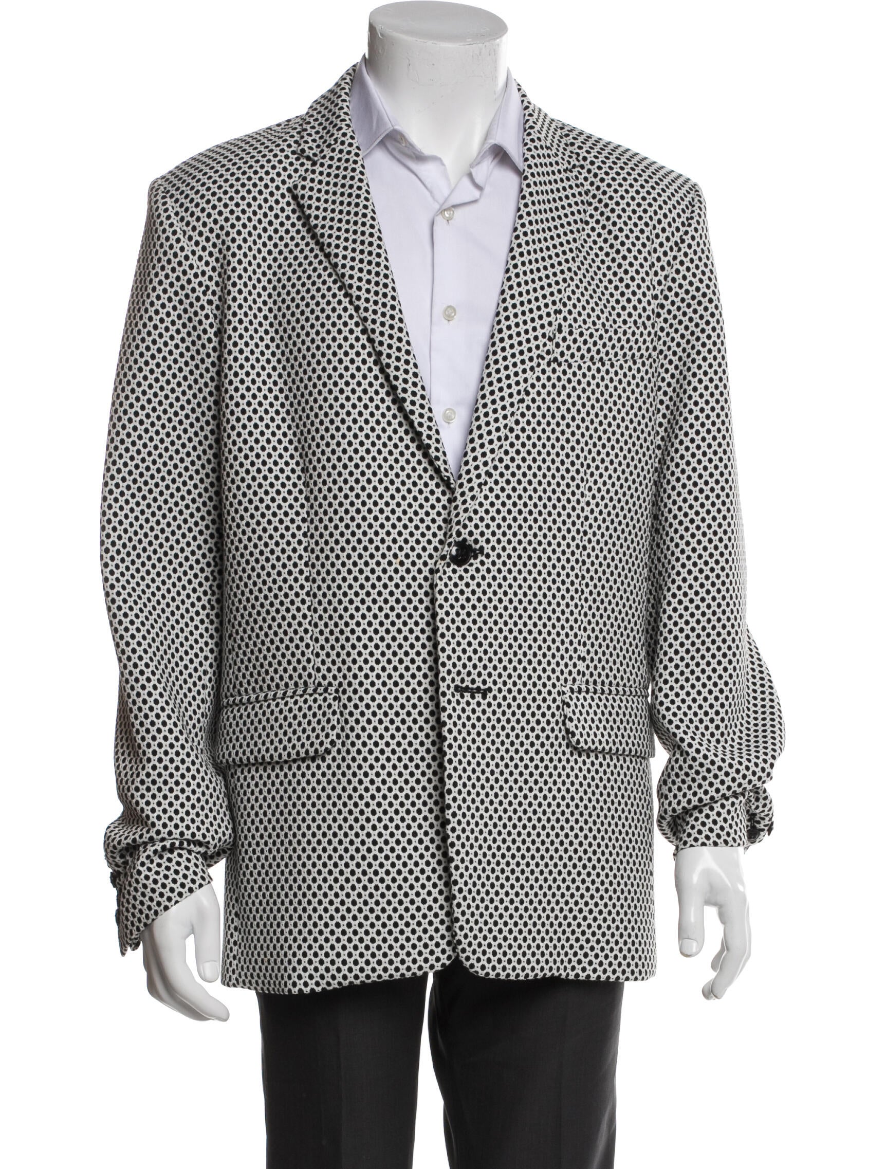Mr. Turk Polka Dot Print Blazer