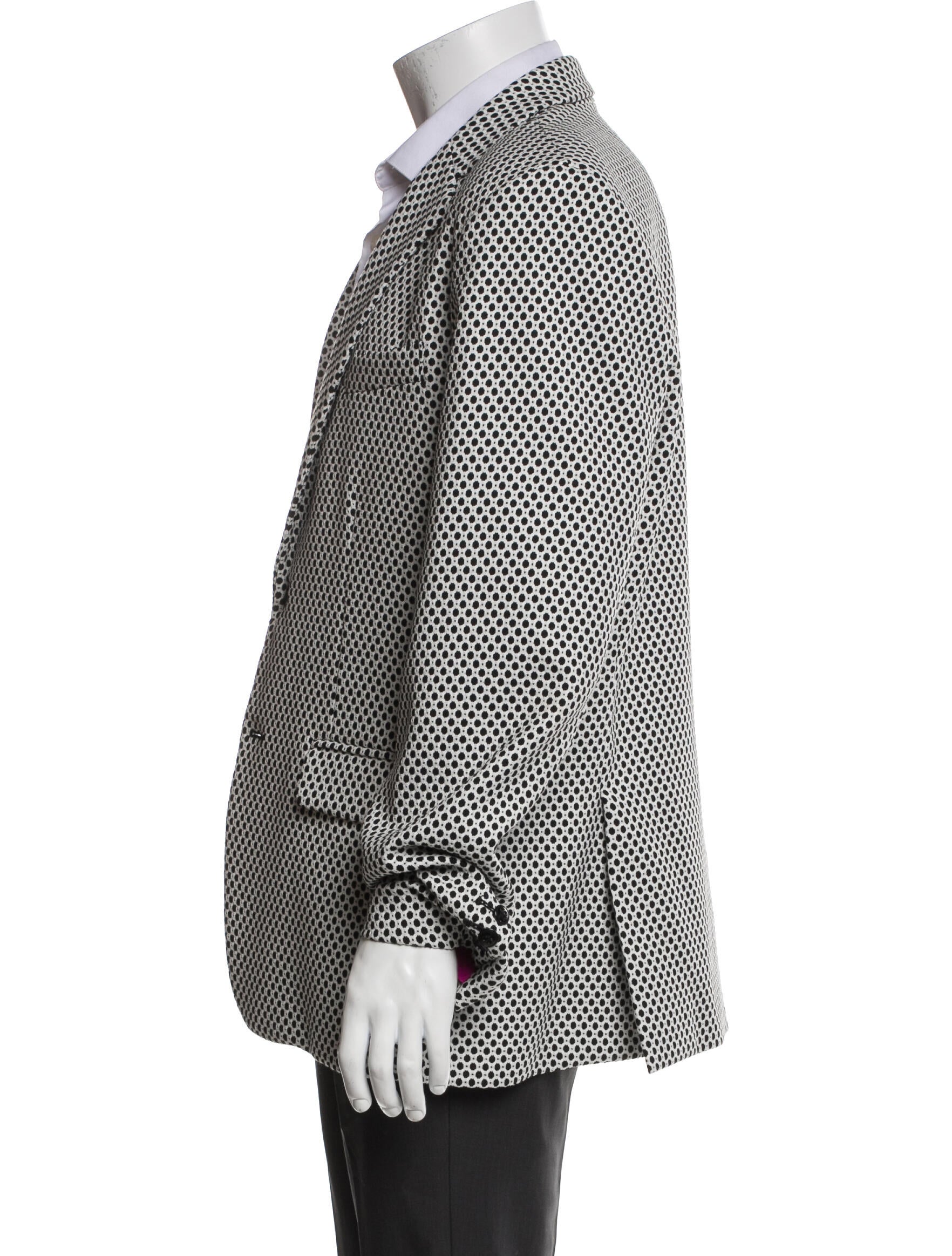 Mr. Turk Polka Dot Print Blazer
