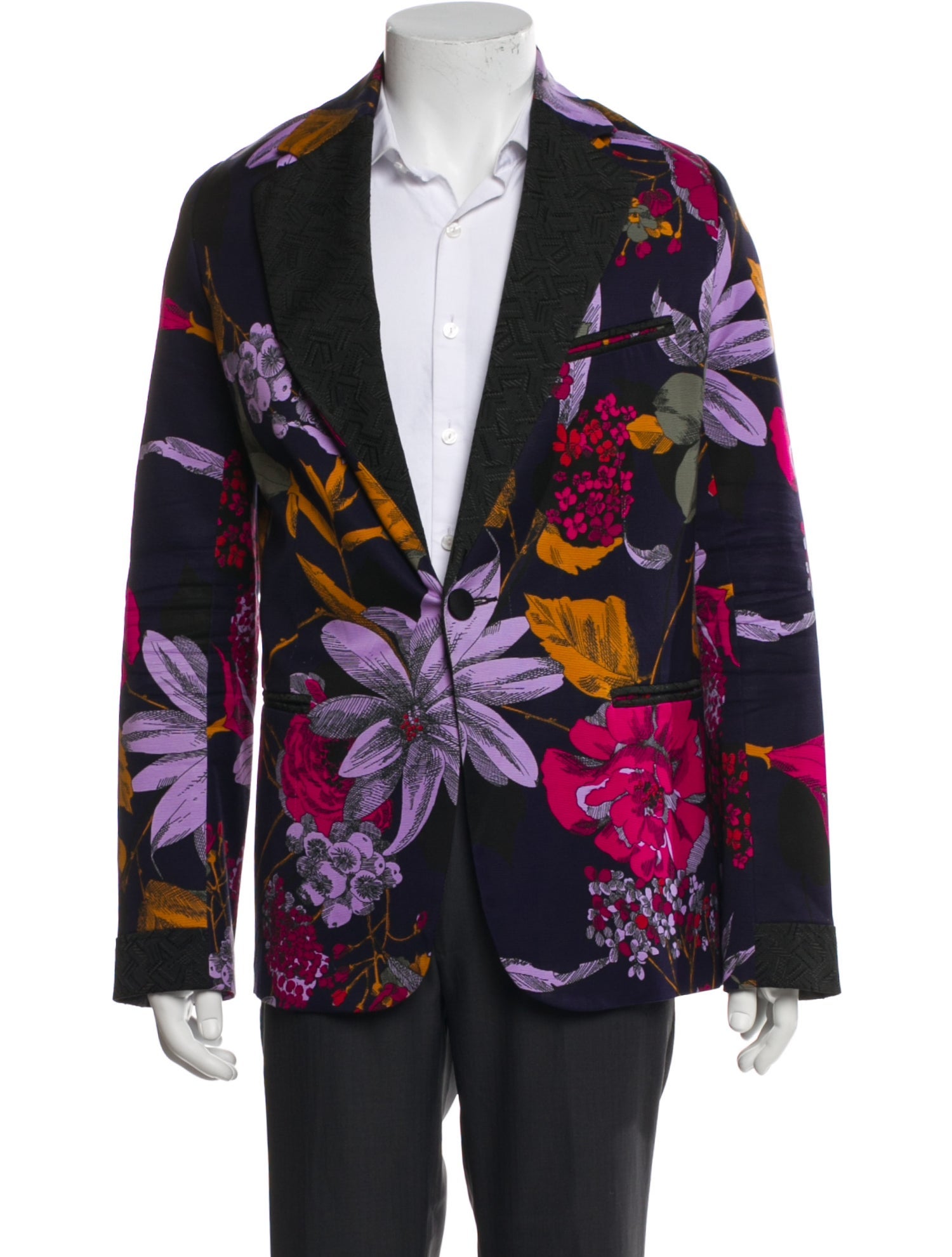 Mr. Turk Floral Print Suit