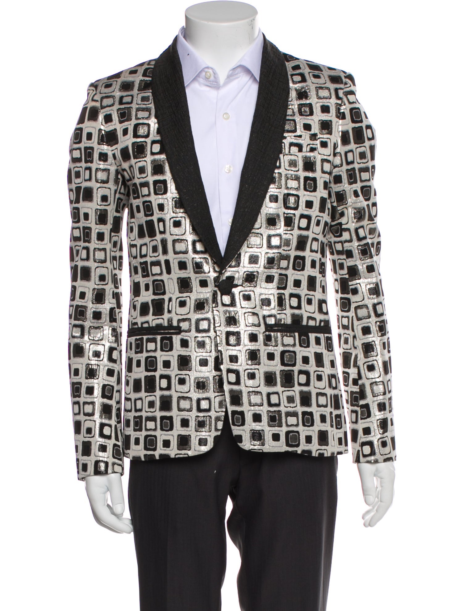 Mr. Turk Plaid Print Coat