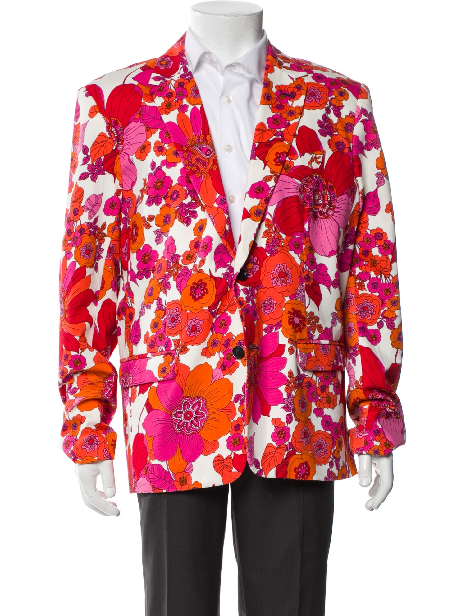 Mr. Turk Floral Print Blazer