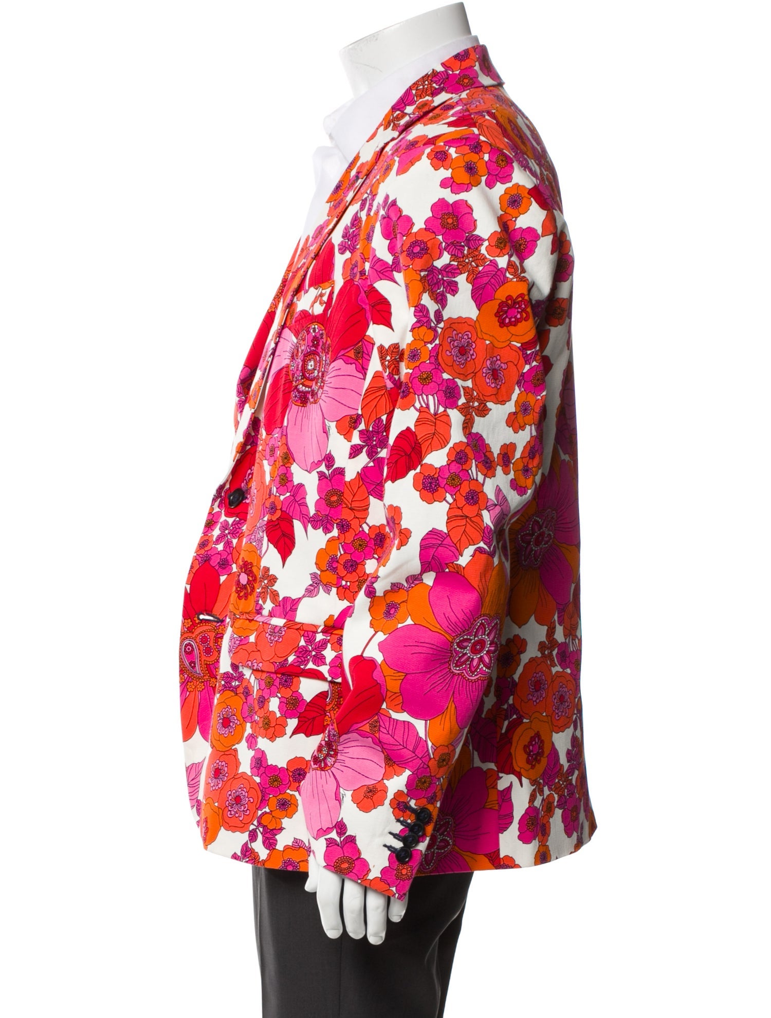 Mr. Turk Floral Print Blazer