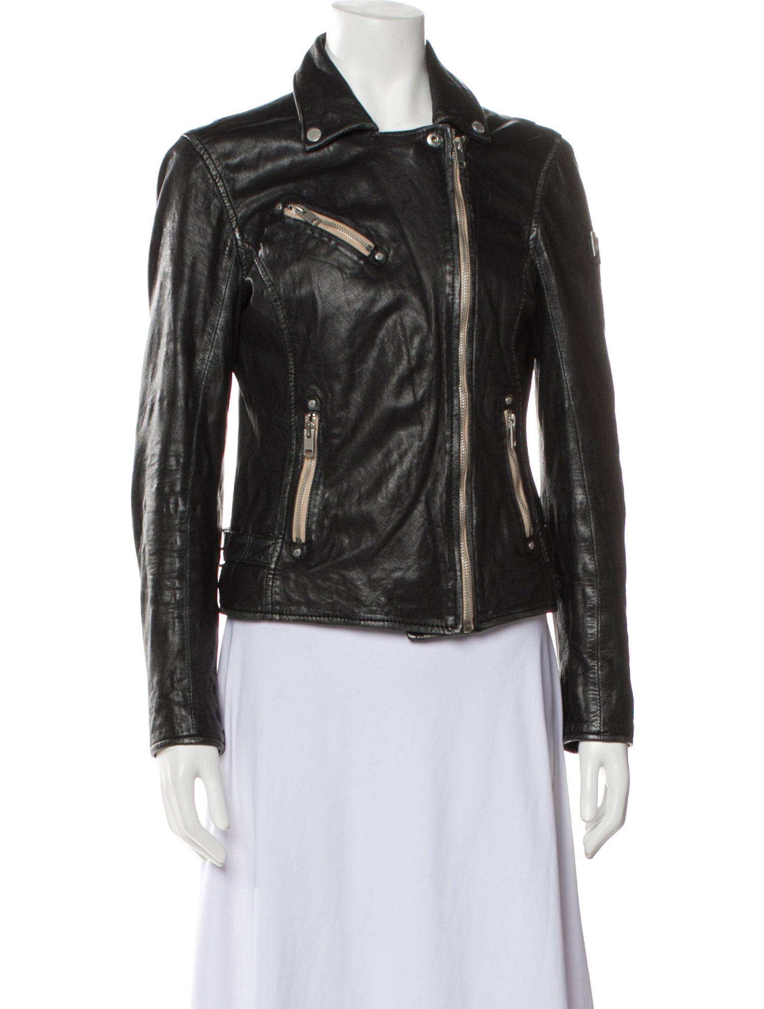 Mauritius Leather Biker Jacket