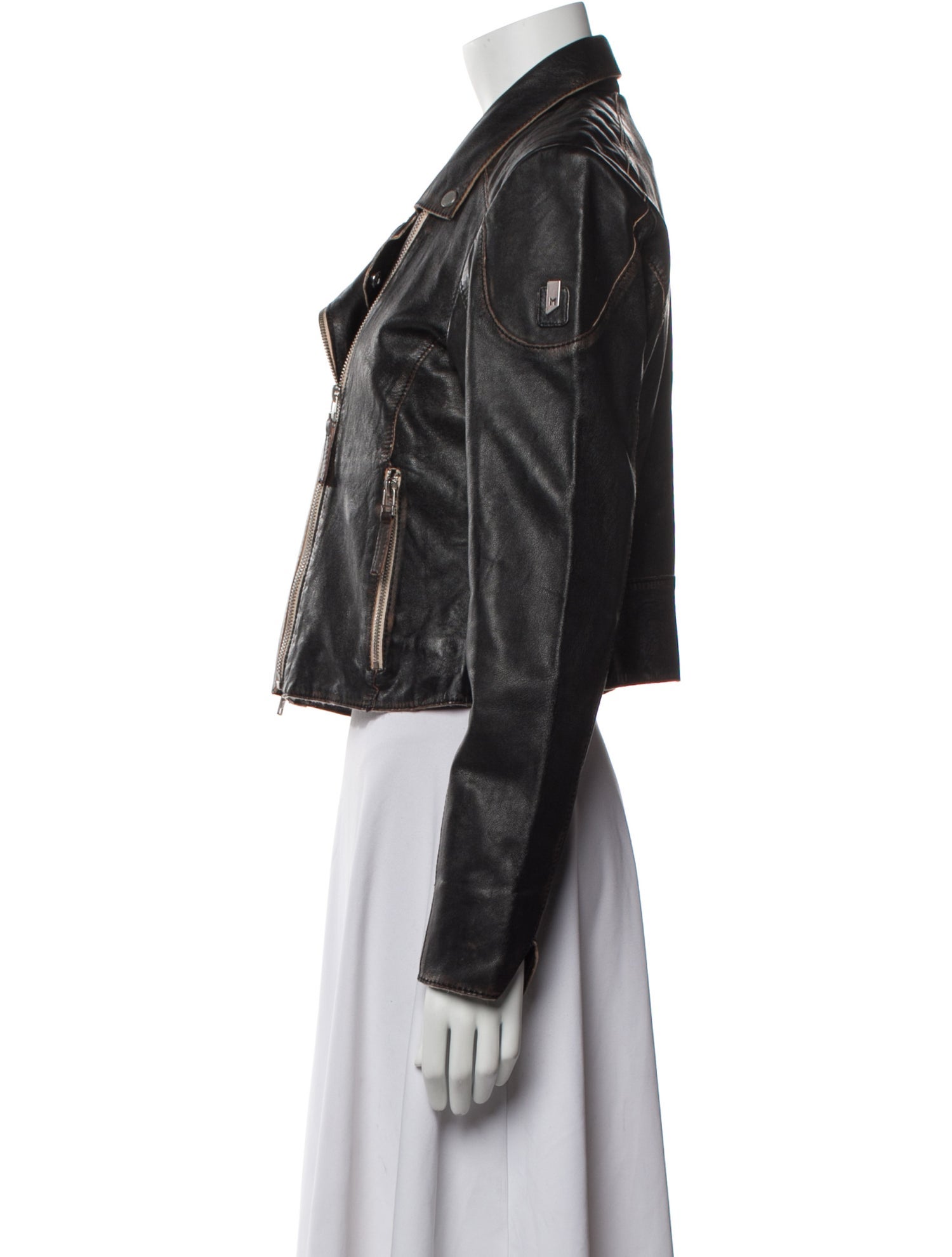 Mauritius Leather Biker Jacket