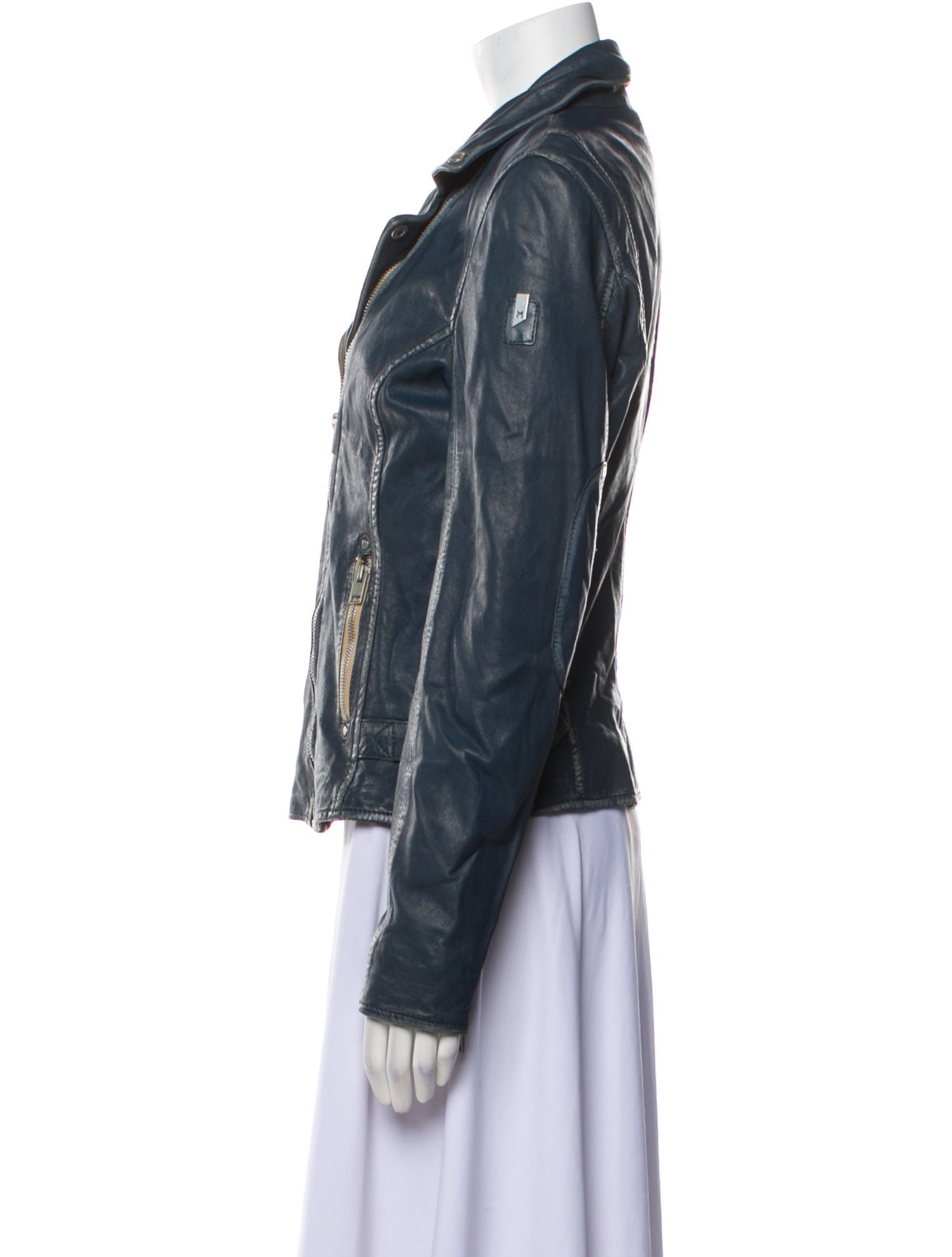 Mauritius Leather Biker Jacket