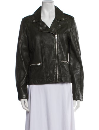Mauritius Leather Biker Jacket